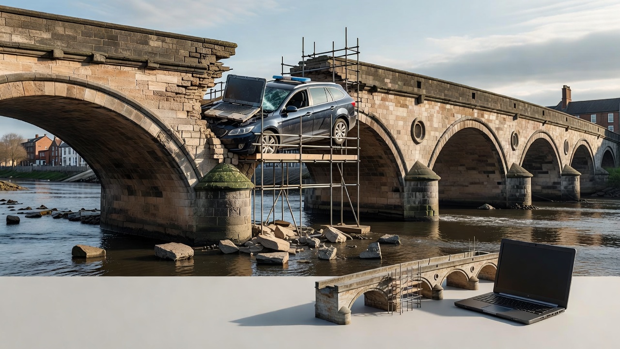 Worcester Council Seeks Full Repayment From Police for Historic Bridge Damage