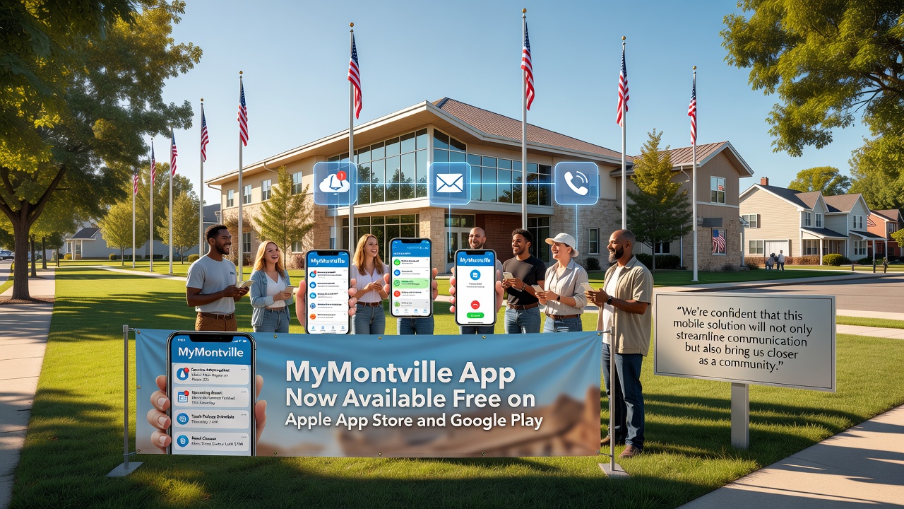Montville Launches MyMontville App for Alerts and Local Updates