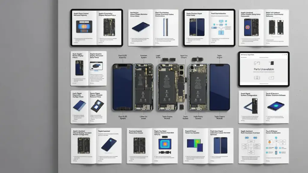 Apple Publishes 22 Repair Guides for Foldable iPhone Duo, But Parts Aren't Ready Yet