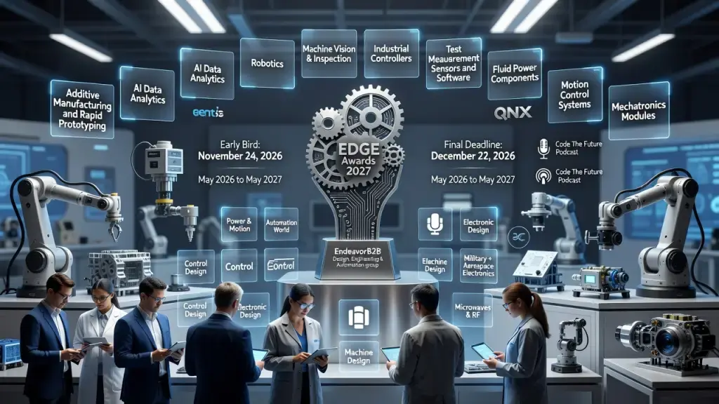 EndeavorB2B Opens Call for Engineering Product Entries in 16 Categories